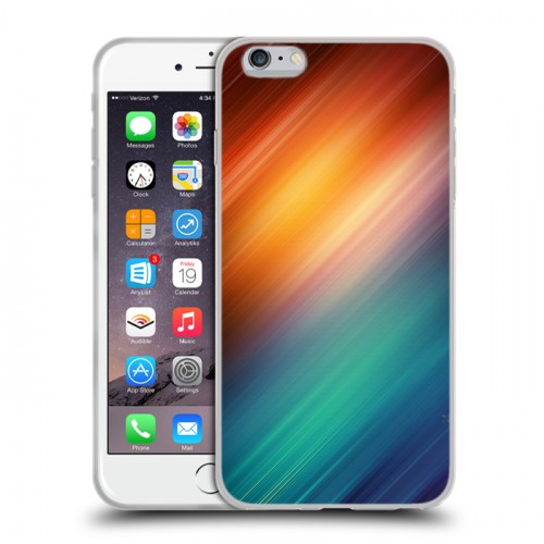 Дизайнерский силиконовый чехол для Iphone 6 Plus/6s Plus Энергия красоты
