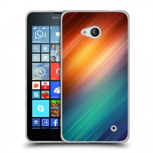 Дизайнерский пластиковый чехол для Microsoft Lumia 640 Энергия красоты