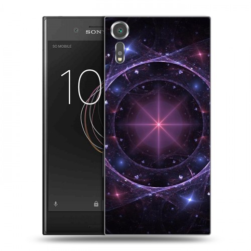 Дизайнерский пластиковый чехол для Sony Xperia XZs Энергия красоты