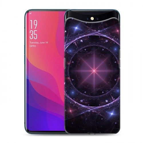 Дизайнерский силиконовый чехол для OPPO Find X Энергия красоты