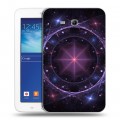 Дизайнерский силиконовый чехол для Samsung Galaxy Tab 3 Lite Энергия красоты