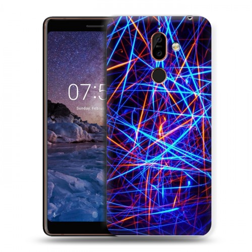 Дизайнерский пластиковый чехол для Nokia 7 Plus Энергия красоты