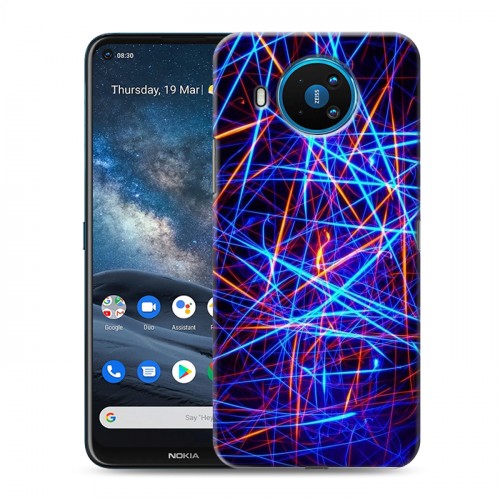 Дизайнерский силиконовый чехол для Nokia 8.3 Энергия красоты