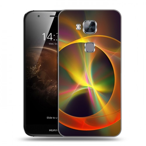 Дизайнерский пластиковый чехол для Huawei G8 Энергия красоты