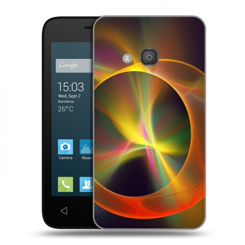 Дизайнерский пластиковый чехол для Alcatel One Touch Pixi 4 (4) Энергия красоты
