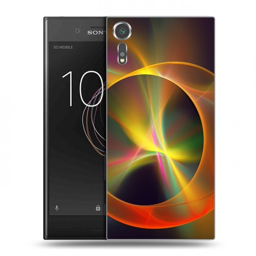 Дизайнерский пластиковый чехол для Sony Xperia XZs Энергия красоты