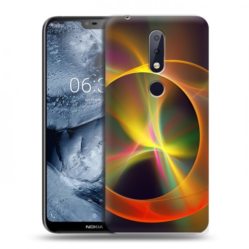 Дизайнерский силиконовый чехол для Nokia 6.1 Plus Энергия красоты