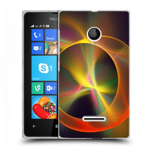 Дизайнерский пластиковый чехол для Microsoft Lumia 435 Энергия красоты