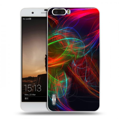 Дизайнерский силиконовый чехол для Huawei Honor 6 Plus Энергия красоты