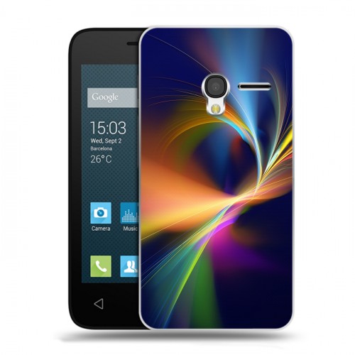 Дизайнерский пластиковый чехол для Alcatel One Touch Pixi 3 (4.5) Энергия красоты