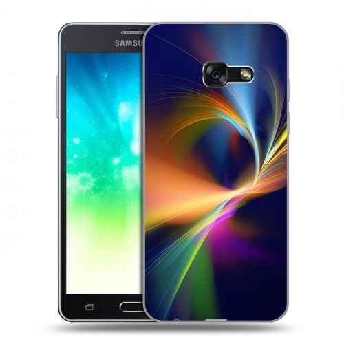 Дизайнерский силиконовый с усиленными углами чехол для Samsung Galaxy A3 (2017) Энергия красоты