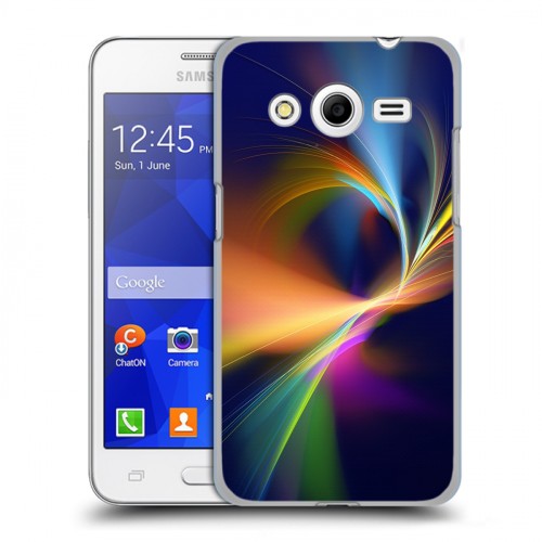 Дизайнерский пластиковый чехол для Samsung Galaxy Core 2 Энергия красоты