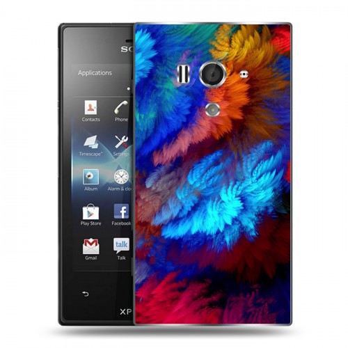 Дизайнерский пластиковый чехол для Sony Xperia acro S Энергия красоты