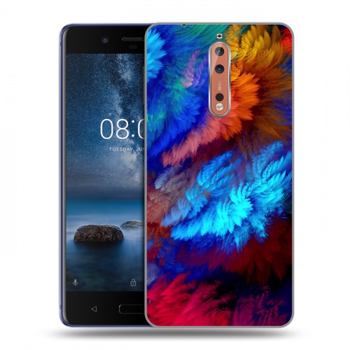 Дизайнерский пластиковый чехол для Nokia 8 Энергия красоты