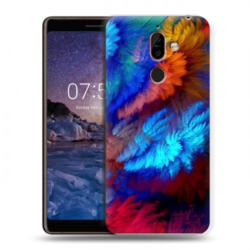 Дизайнерский пластиковый чехол для Nokia 7 Plus Энергия красоты