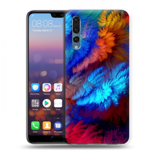 Дизайнерский силиконовый с усиленными углами чехол для Huawei P20 Pro Энергия красоты