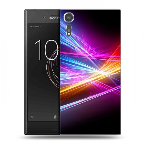 Дизайнерский пластиковый чехол для Sony Xperia XZs Энергия красоты