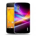 Дизайнерский пластиковый чехол для LG Google Nexus 4 Энергия красоты