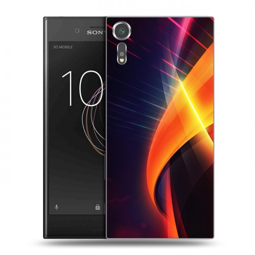 Дизайнерский пластиковый чехол для Sony Xperia XZs Энергия красоты