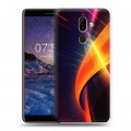 Дизайнерский пластиковый чехол для Nokia 7 Plus Энергия красоты