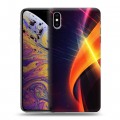 Дизайнерский силиконовый чехол для Iphone Xs Max Энергия красоты