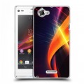 Дизайнерский пластиковый чехол для Sony Xperia L Энергия красоты