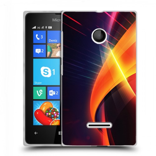 Дизайнерский пластиковый чехол для Microsoft Lumia 435 Энергия красоты