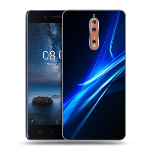 Дизайнерский пластиковый чехол для Nokia 8 Энергия красоты