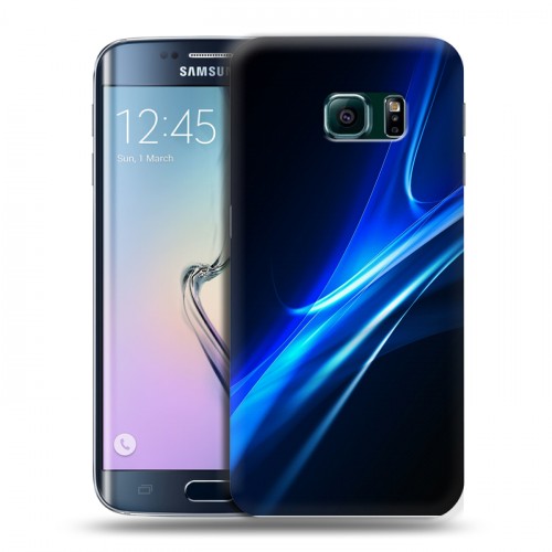 Дизайнерский пластиковый чехол для Samsung Galaxy S6 Edge Энергия красоты
