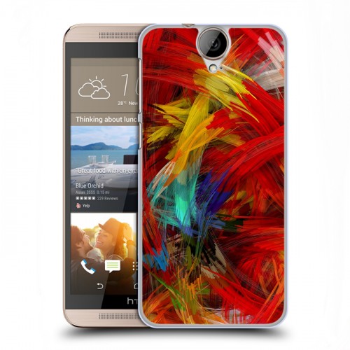 Дизайнерский силиконовый чехол для HTC One E9+ Энергия красоты