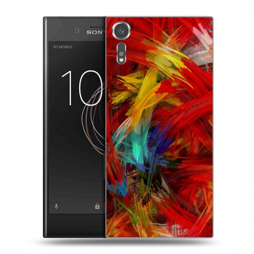 Дизайнерский пластиковый чехол для Sony Xperia XZs Энергия красоты