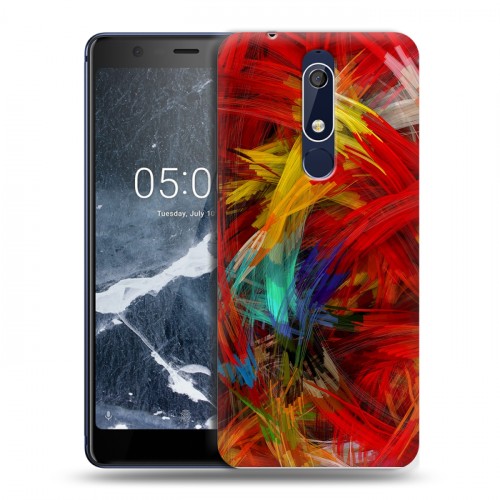 Дизайнерский пластиковый чехол для Nokia 5.1 Энергия красоты