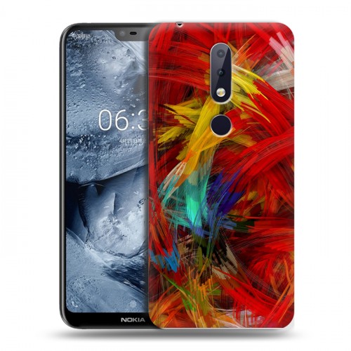 Дизайнерский пластиковый чехол для Nokia 6.1 Plus Энергия красоты