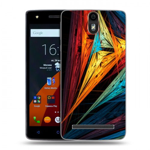 Дизайнерский силиконовый чехол для Wileyfox Storm Энергия красоты