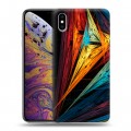 Дизайнерский силиконовый чехол для Iphone Xs Max Энергия красоты