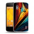 Дизайнерский пластиковый чехол для LG Google Nexus 4 Энергия красоты