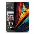 Дизайнерский пластиковый чехол для HTC Desire 700 Энергия красоты