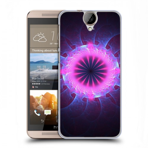 Дизайнерский пластиковый чехол для HTC One E9+ Энергия красоты