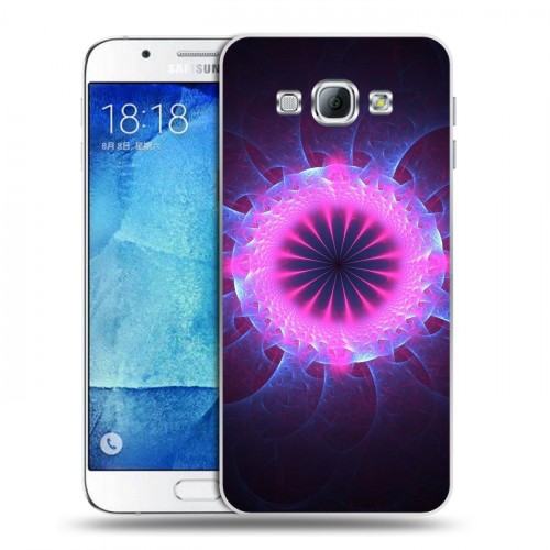 Дизайнерский пластиковый чехол для Samsung Galaxy A8 Энергия красоты