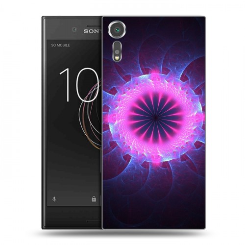 Дизайнерский пластиковый чехол для Sony Xperia XZs Энергия красоты