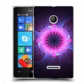 Дизайнерский пластиковый чехол для Microsoft Lumia 435 Энергия красоты