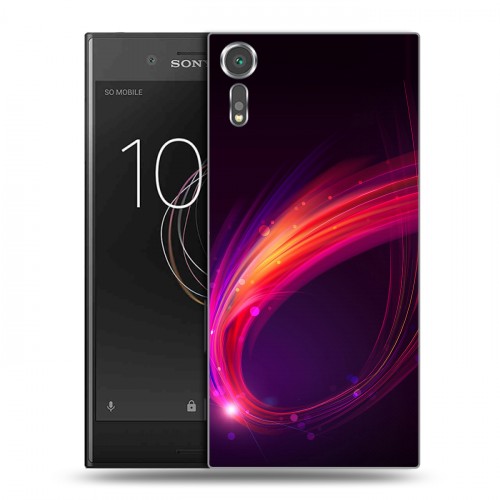 Дизайнерский пластиковый чехол для Sony Xperia XZs Энергия красоты