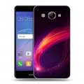 Дизайнерский пластиковый чехол для Huawei Y3 (2017) Энергия красоты