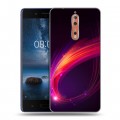 Дизайнерский пластиковый чехол для Nokia 8 Энергия красоты