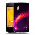 Дизайнерский пластиковый чехол для LG Google Nexus 4 Энергия красоты