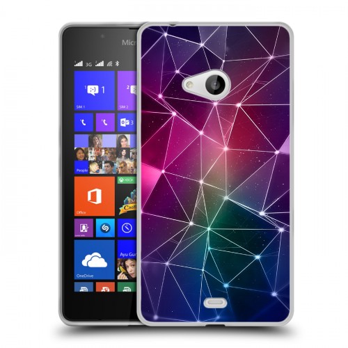 Дизайнерский пластиковый чехол для Microsoft Lumia 540 Энергия красоты