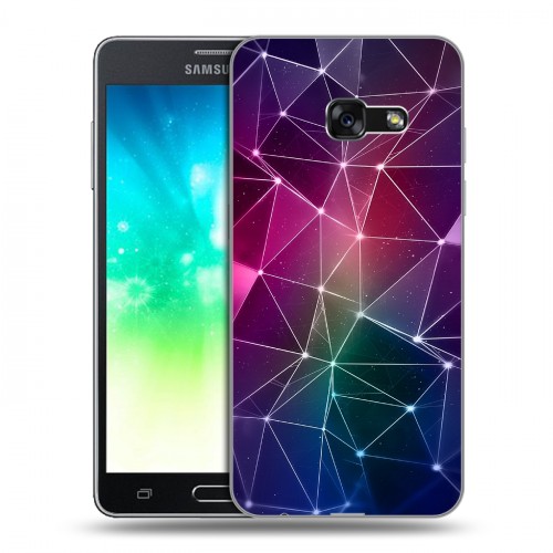 Дизайнерский силиконовый с усиленными углами чехол для Samsung Galaxy A3 (2017) Энергия красоты