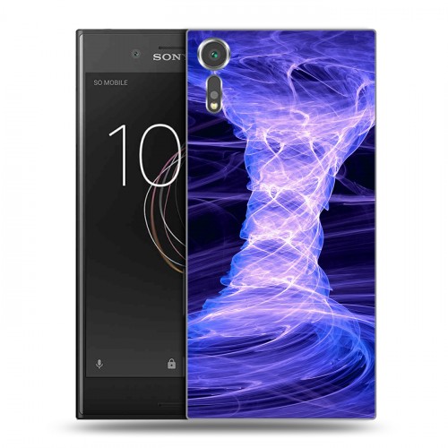 Дизайнерский пластиковый чехол для Sony Xperia XZs Энергия красоты