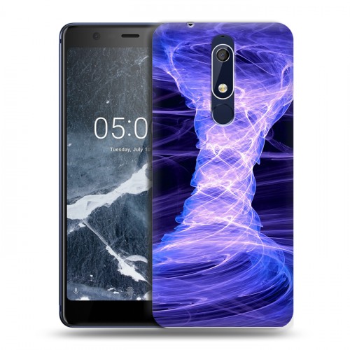 Дизайнерский пластиковый чехол для Nokia 5.1 Энергия красоты