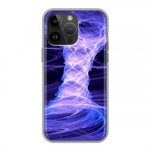 Дизайнерский силиконовый чехол для Iphone 14 Pro Max Энергия красоты